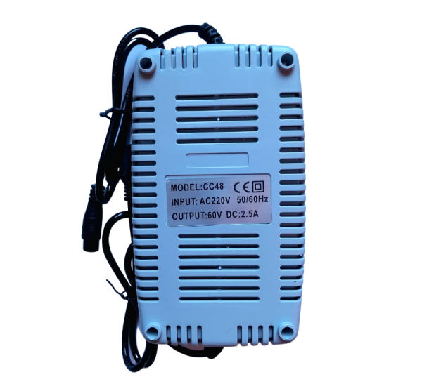 Ladegerät 60 Volt mit Gebläse